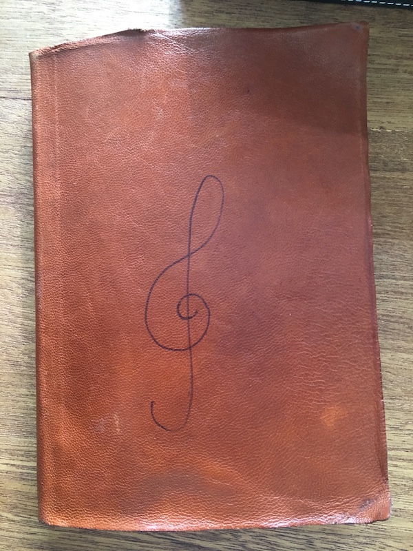 Musical Goal Journal cover